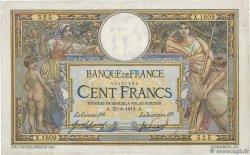 100 Francs LUC OLIVIER MERSON sans LOM FRANCE  1912 F.23.04 F+