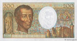 200 Francs MONTESQUIEU FRANCIA  1984 F.70.04 q.FDC