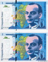 50 Francs SAINT-EXUPÉRY modifié Consécutifs FRANCE  1994 F.73.01b UNC-