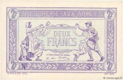 2 Francs TRÉSORERIE AUX ARMÉES Épreuve FRANCIA  1919 VF.05.00Ec AU