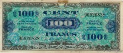 100 Francs DRAPEAU FRANCIA  1944 VF.20.01 MB