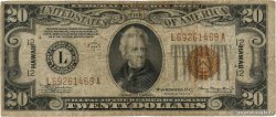 20 Dollars HAWAII  1934 P.41 B+