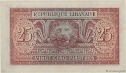 25 Piastres LIBANON  1950 P.042 VZ+
