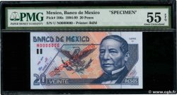 20 Pesos Spécimen MEXICO  1996 P.106bs SC