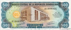 500 Pesos Oro Commémoratif RÉPUBLIQUE DOMINICAINE  1992 P.141a pr.NEUF