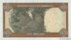 5 Dollars RHODESIA  1979 P.40a AU