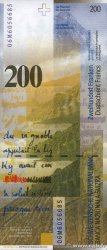 200 Francs SWITZERLAND  2006 P.73c UNC-