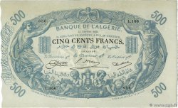 500 Francs ALGERIA  1924 P.075b