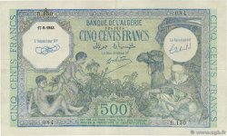 500 Francs ALGERIA  1943 P.093