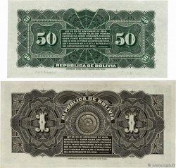 50 Centavos et 1 Boliviano BOLIVIA  1902 P.091a et P.092a q.FDC