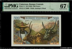 500 Francs CAMEROON  1962 P.11a