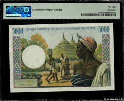 5000 Francs ESTADOS DEL OESTE AFRICANO  1969 P.504Ed SC