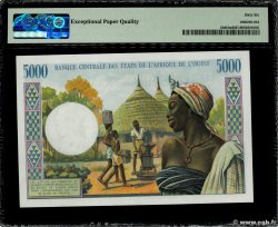 5000 Francs STATI AMERICANI AFRICANI  1977 P.604Hm FDC