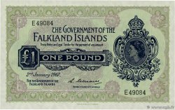 1 Pound ISOLE FALKLAND  1974 P.08a FDC