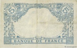 5 Francs BLEU FRANCIA  1916 F.02.44 MBC