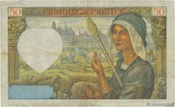50 Francs JACQUES CŒUR FRANKREICH  1941 F.19.11 fSS