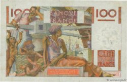 100 Francs JEUNE PAYSAN filigrane inversé FRANCE  1954 F.28bis.05 VF+