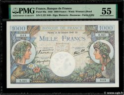 1000 Francs COMMERCE ET INDUSTRIE FRANKREICH  1940 F.39.01 fST