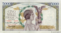 5000 Francs VICTOIRE FRANCE  1934 F.44.01 F+