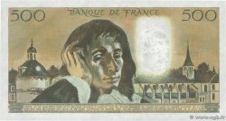 500 Francs PASCAL Petit numéro FRANKREICH  1987 F.71.35A245 fST+