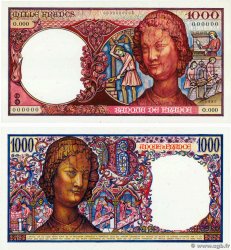 1000 Francs ART MÉDIÉVAL type 1983 Épreuve FRANCE  1980 NE.1983.00 UNC