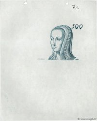 500 Francs RENAISSANCE adapté Épreuve FRANCIA  1987 NE.1987.00 AU
