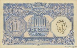 5000 Francs MARIANNE Faux FRANKREICH  1945 VF.14.01x fST+