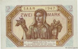 2 Mark SARRE FRANCIA  1947 VF.45.01 AU