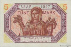 5 Mark SARRE FRANCIA  1947 VF.46.01 q.SPL