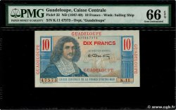 10 Francs Colbert GUADELOUPE  1946 P.32 ST