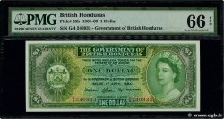 1 Dollar BRITISH HONDURAS  1964 P.28b ST