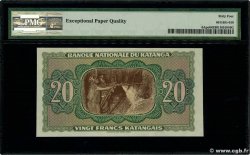 20 Francs Essai KATANGA  1960 P.06Ape q.FDC