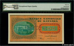 100 Francs Spécimen KATANGA  1960 P.08s ST