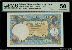 1 Livre Libanaise LIBANO  1945 P.048a EBC+