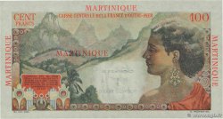 1 NF sur 100 Francs La Bourdonnais MARTINIQUE  1960 P.37 pr.NEUF