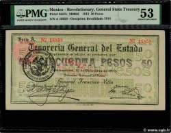 50 Pesos MEXICO  1913 PS.0557c EBC+