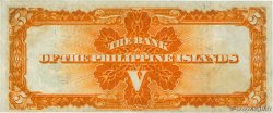 5 Pesos PHILIPPINES  1928 P.016 VF
