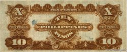 10 Pesos PHILIPPINES  1936 P.084a TB
