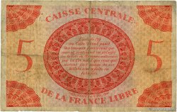 5 Francs SAINT-PIERRE UND MIQUELON  1943 P.10 fS