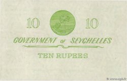 10 Rupees SEYCHELLES  1960 P.12b pr.NEUF