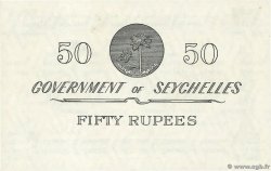 50 Rupees SEYCHELLES  1967 P.13d q.SPL