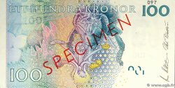 100 Kronor Spécimen SUÈDE  2001 P.65as pr.NEUF
