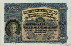 100 Francs SUISSE  1946 P.35t FDC