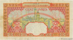 100 Livres SIRIA  1939 P.039D MB