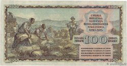 100 Dinara YUGOSLAVIA  1953 P.068 AU+