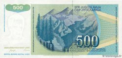 500 Dinara Spécimen YUGOSLAVIA  1990 P.106s UNC