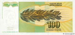 100 Dinara Spécimen YUGOSLAVIA  1991 P.108s SC+