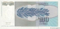 100 Dinara Spécimen JUGOSLAWIEN  1992 P.112s fST+