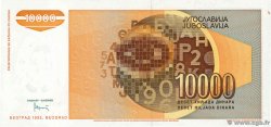 10000 Dinara Spécimen YUGOSLAVIA  1992 P.116s q.FDC