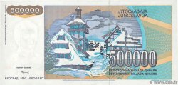 500000 Dinara Spécimen JUGOSLAWIEN  1993 P.119s fST+